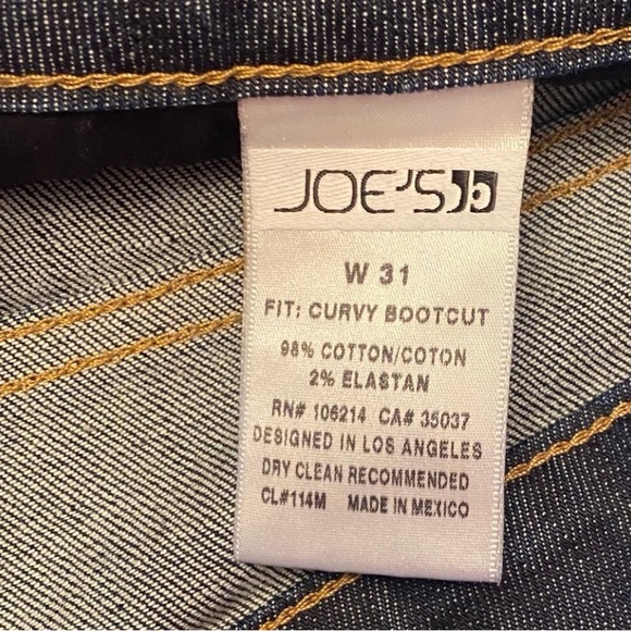 JOE’S JEANS Vintage Mona Wash Curvy Bootcut Size 31 - Picture 4 of 6